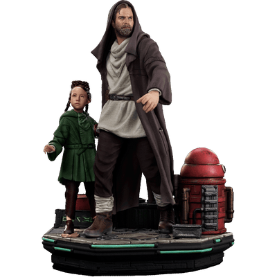 Star Wars: Obi-Wan Kenobi Obi-Wan and Young Leia Deluxe 1/10 Art Scale Limited Edition Statue