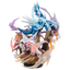 G.E.M. EX Series Pokemon Pre-Painted Figure: Dialga & Palkia