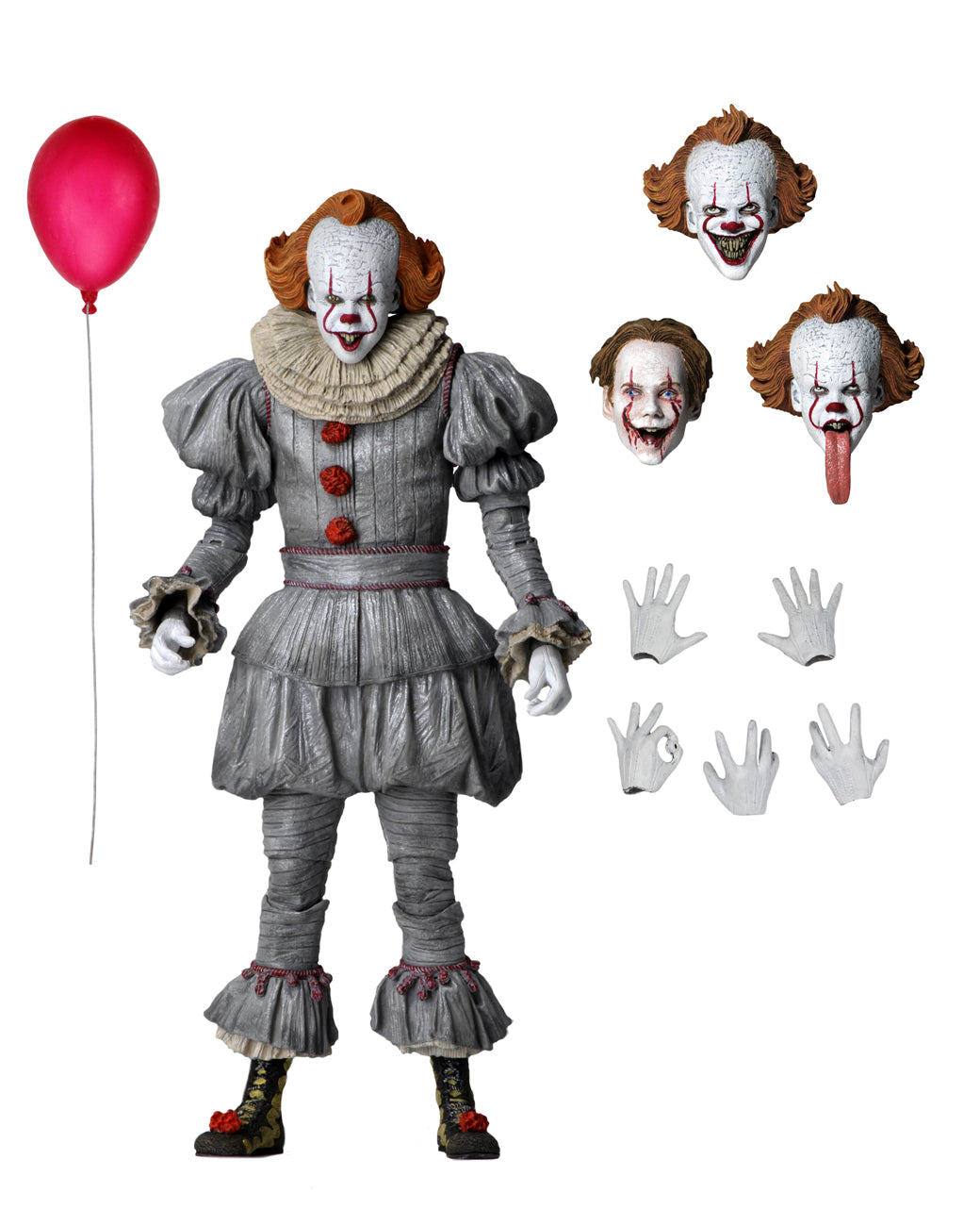 IT Chapter 2 – 7″ Scale Action Figure – Ultimate Pennywise (2019