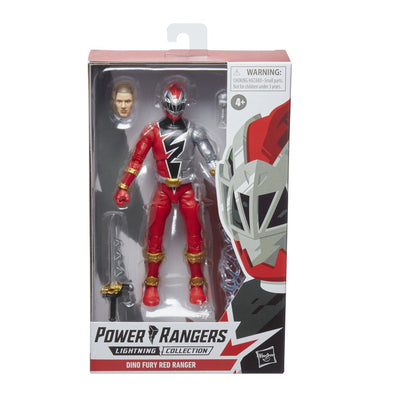 Power Rangers Lightning Collection Dino Fury Red Ranger Action Figure