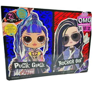 LOL Surprise OMG Remix 2 Pack ROCKER BOI & PUNK GRRRL