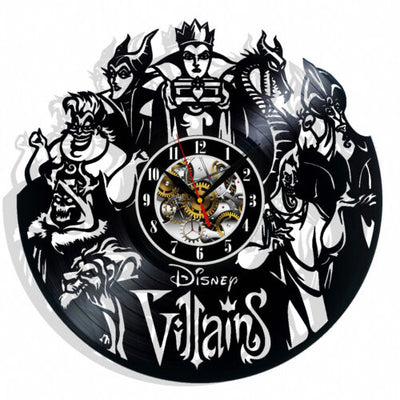 Disney Villains Wall Clock