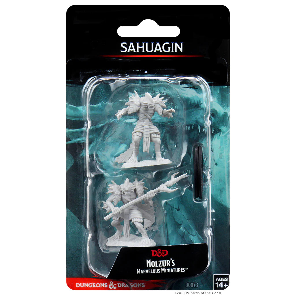 D&D NOLZUR'S MARVELOUS MINIATURES - SAHUAGIN