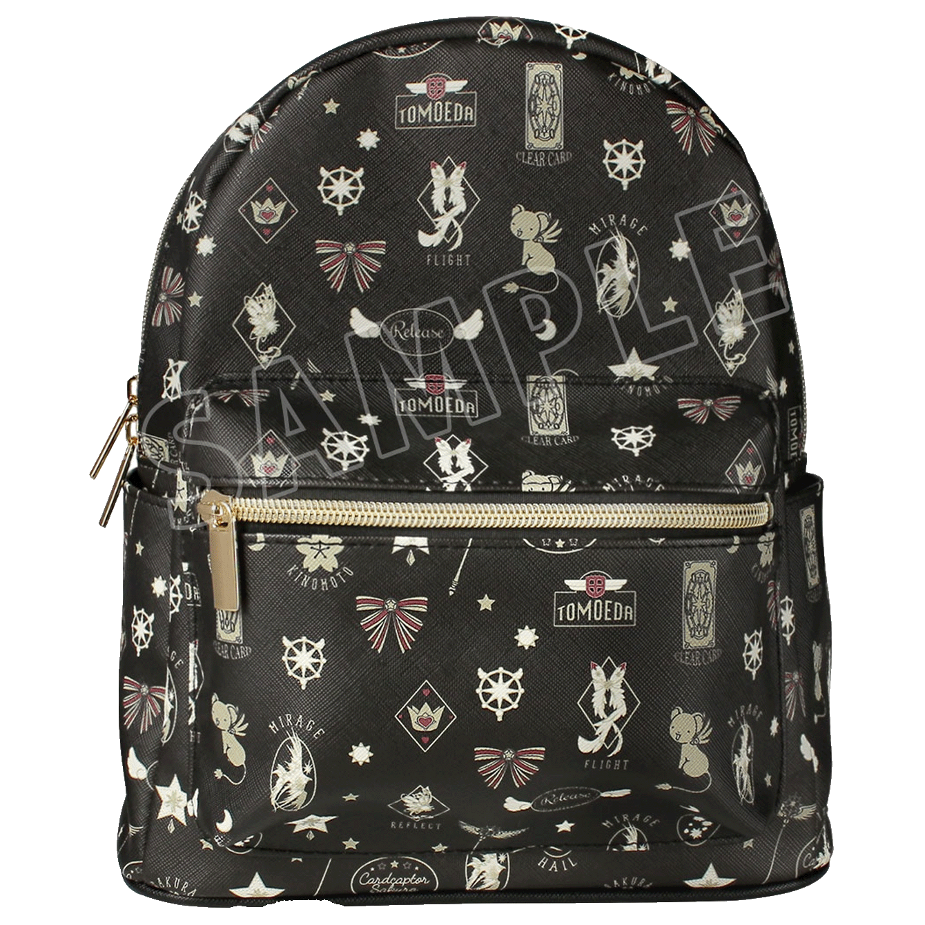 Cardcaptor Sakura Clear Card Edition: Motif Pattern Backpack (Black)