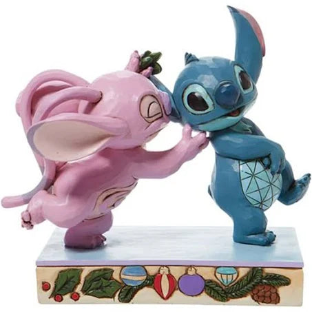 Mistletoe Kisses Angel and Stitch