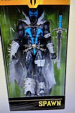 Mortal Kombat Blue Spawn Figure Mcfarlane