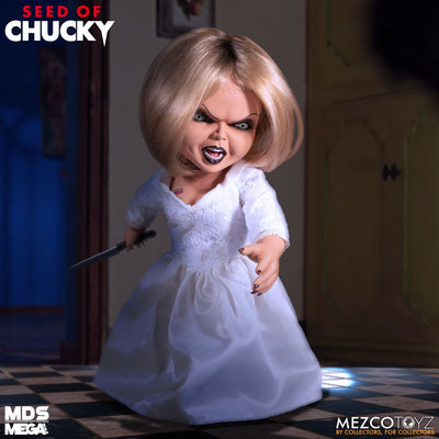 Seed of Chucky Talking Tiffany Mega Scale by Mezco