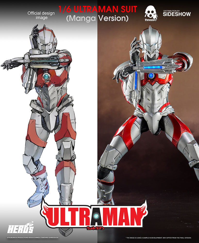 Ultraman Suit (Anime Version) - Sixth Scale Figure by Threezero
