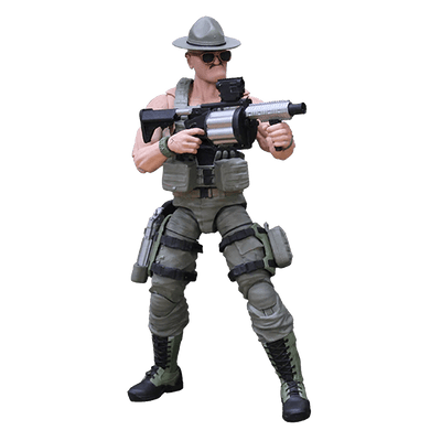 Valaverse Action Force Sgt Slaughter Version 2 6 Inch Action Figure