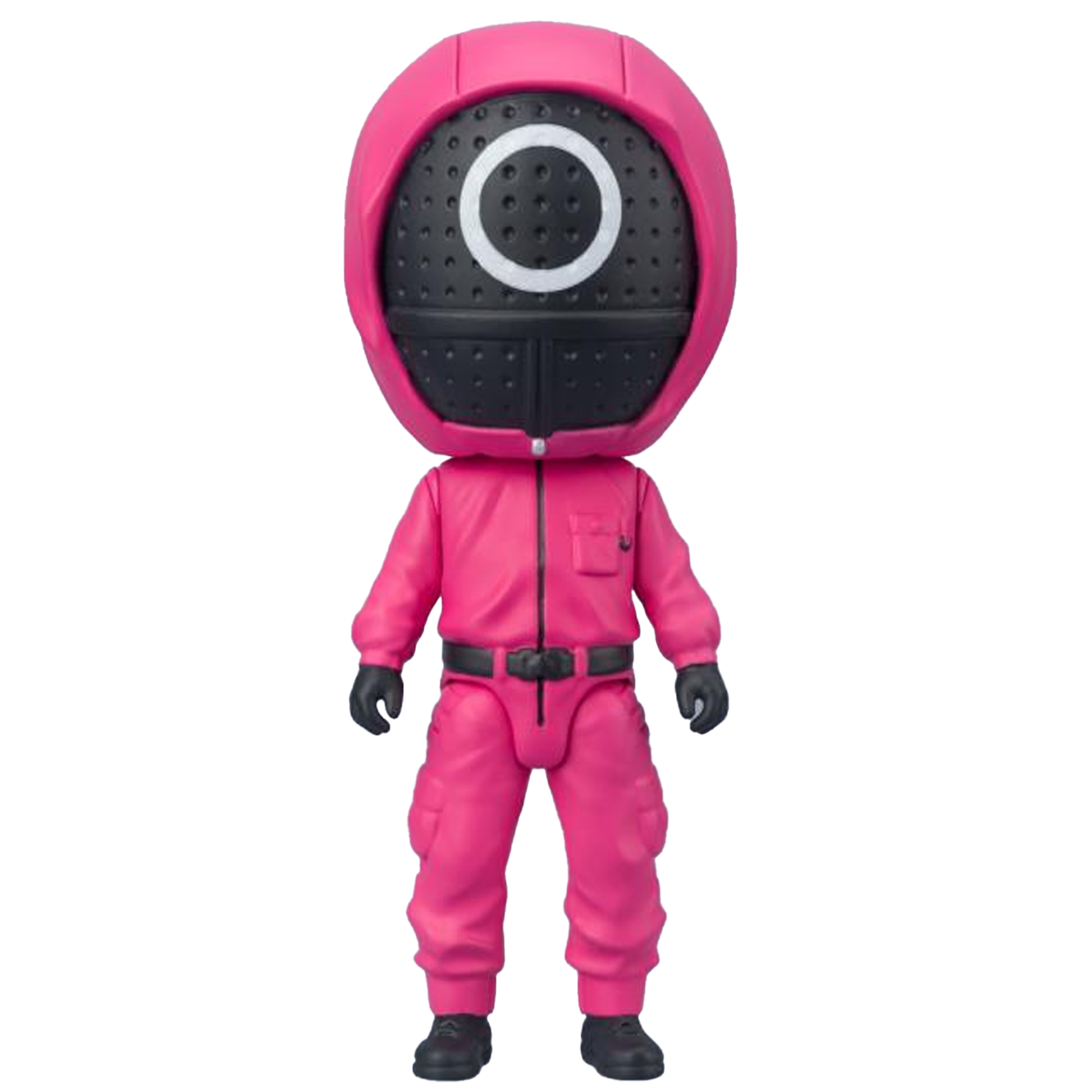 Figura Mini De 9 Cm De Masked Worker De Squid Game - Merchandising Oficial Con Licencia Figura Mini De 9 Cm De Masked Worker De Squid Game - Merchandising Oficial Con Licencia