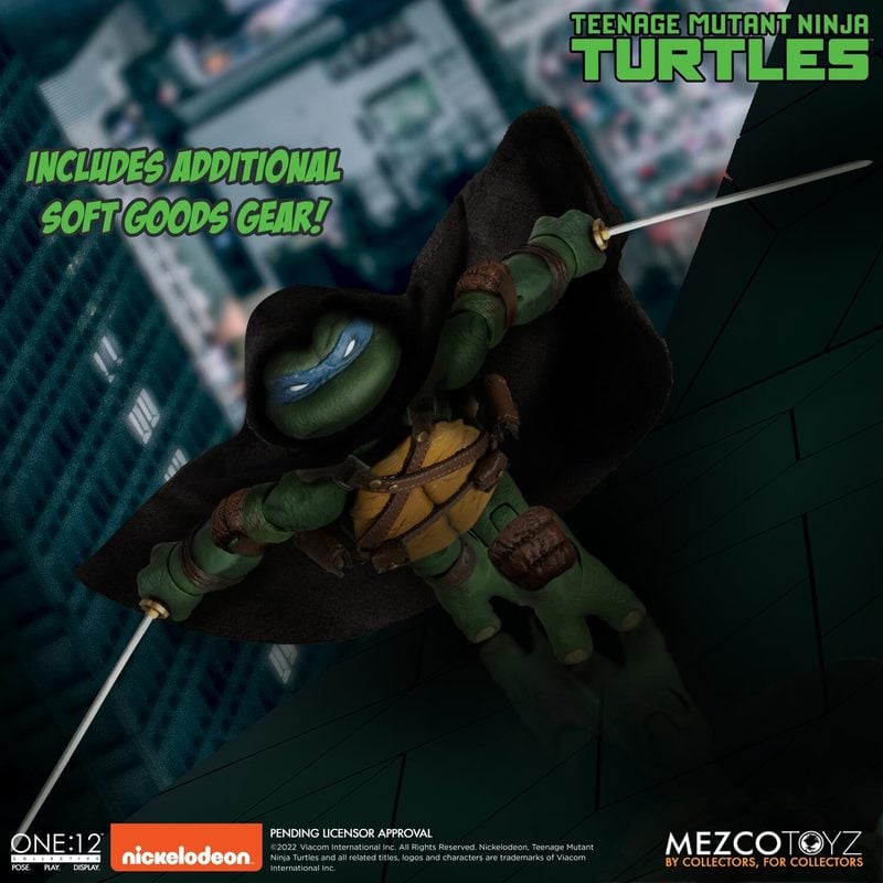 One:12 Mezco Teenage Mutant Ninja Turtles Deluxe Boxed Set