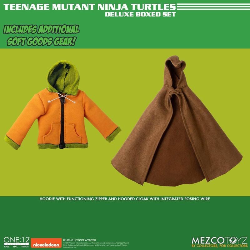 One:12 Mezco Teenage Mutant Ninja Turtles Deluxe Boxed Set