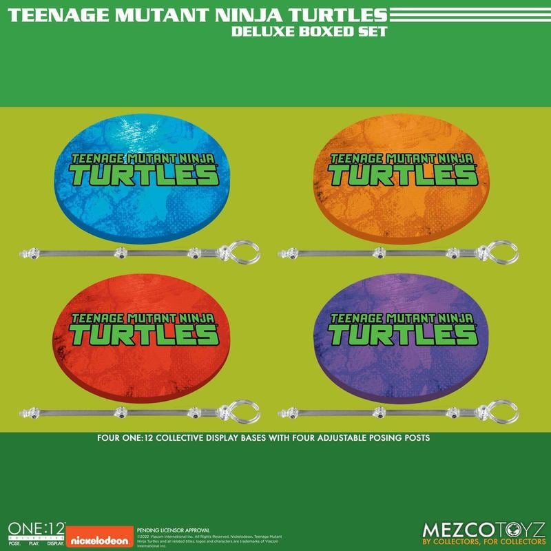 One:12 Mezco Teenage Mutant Ninja Turtles Deluxe Boxed Set