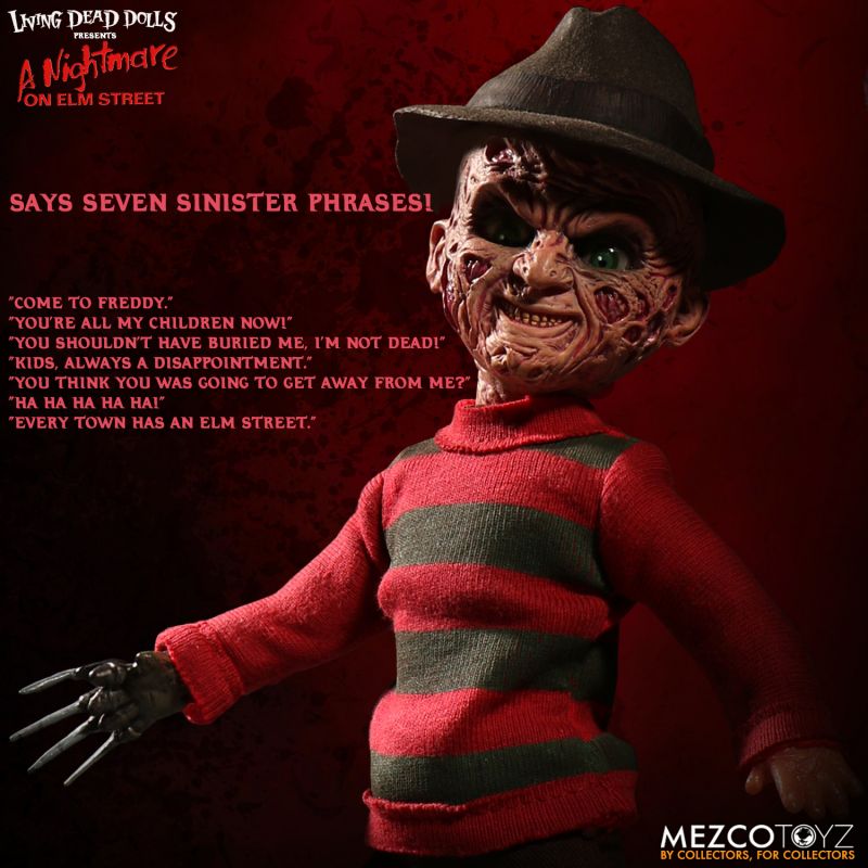 PRE-ORDER LDD A Nightmare On Elm Street: Talking Freddy Krueger